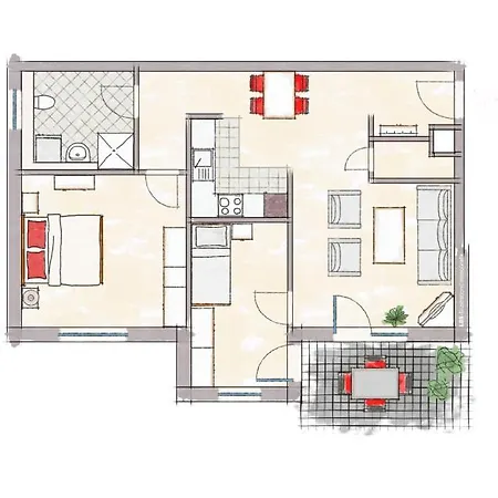 Apartment Staycozy Bike&ski Apartments, Barrierefrei, Free Wifi, Erdgeschoss *