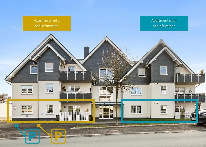 Staycozy Bike&ski Apartments, Eigener Fahrrad- Und Skikeller, Barrierefrei, Erdgeschoss Winterberg